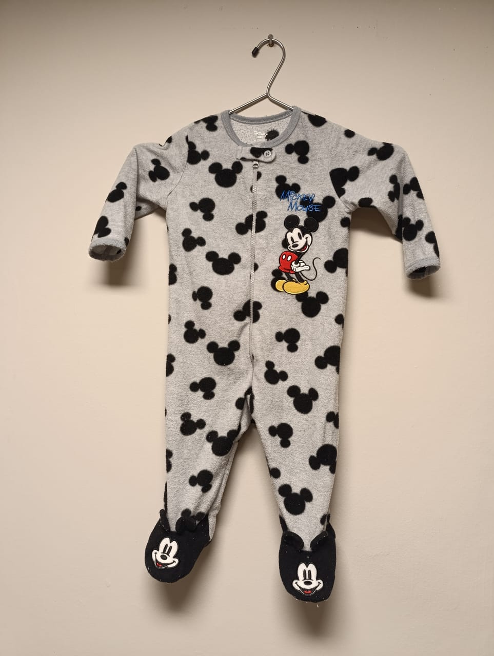 Macacão Disney Mickey  - Tam 9-12M