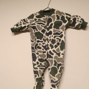 Macacão Verde Camuflado - Tam 3M