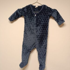 Macacão Azul Marinho - Tam 6-9M