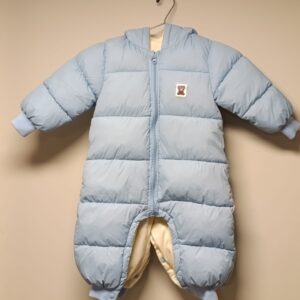 Macacão Azul Impermeável - Tam 9-12M