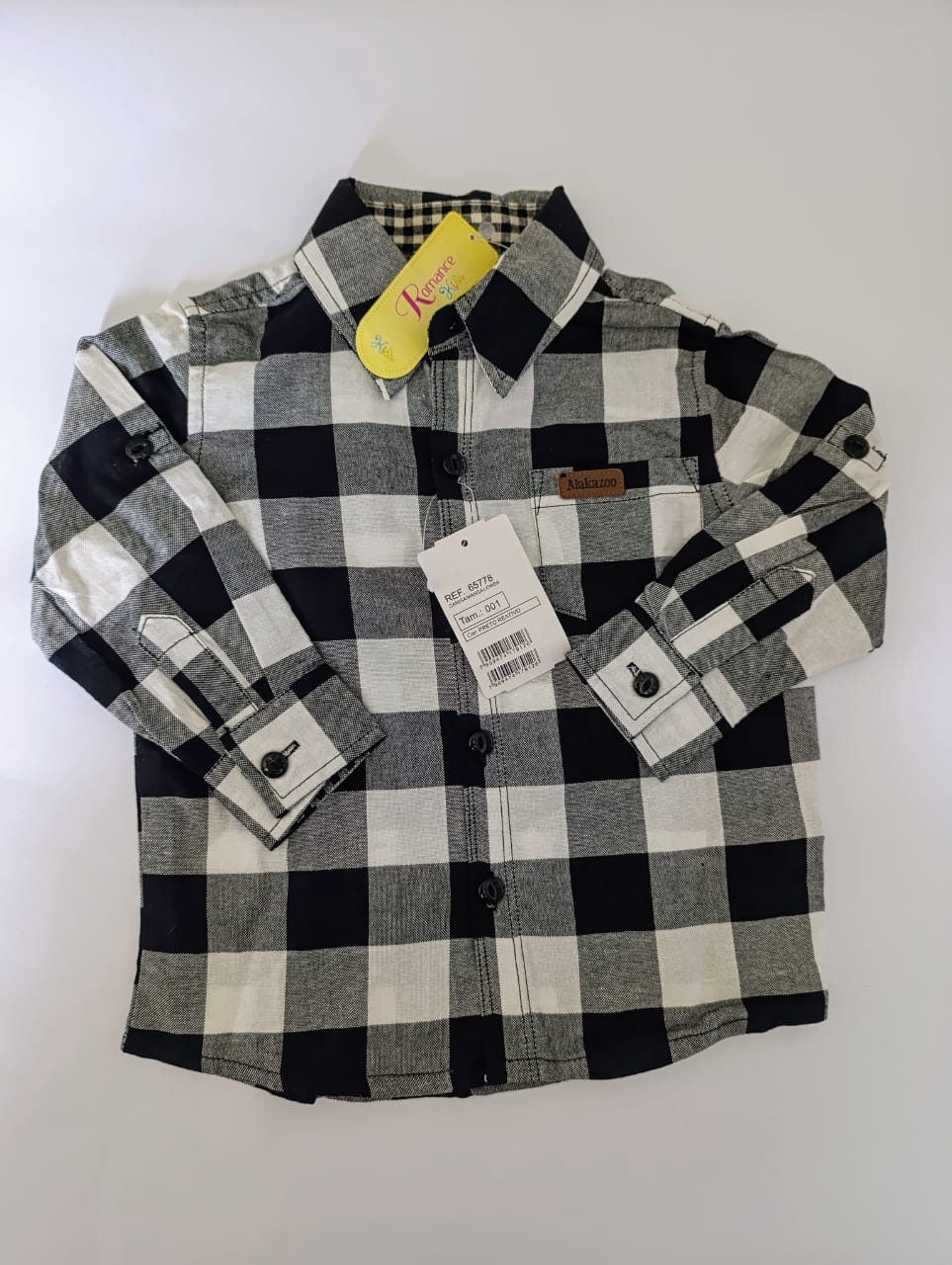 Camisa Xadrez - Tam 1
