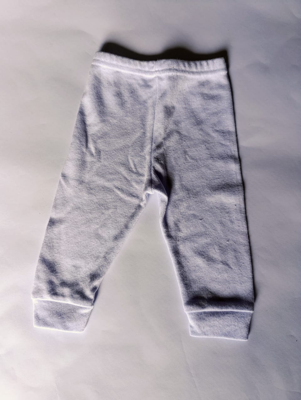 Calça Branca -Tam 0-2M