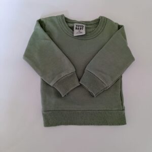 Moletom Verde - Tam 1-3M