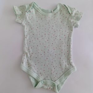 Body Infantil - Verde Bolinha