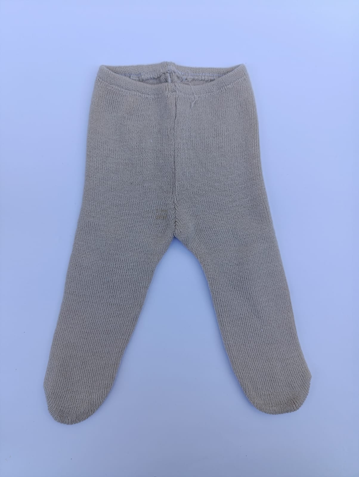 Calça de Linho Marrom - Tam 6-9M