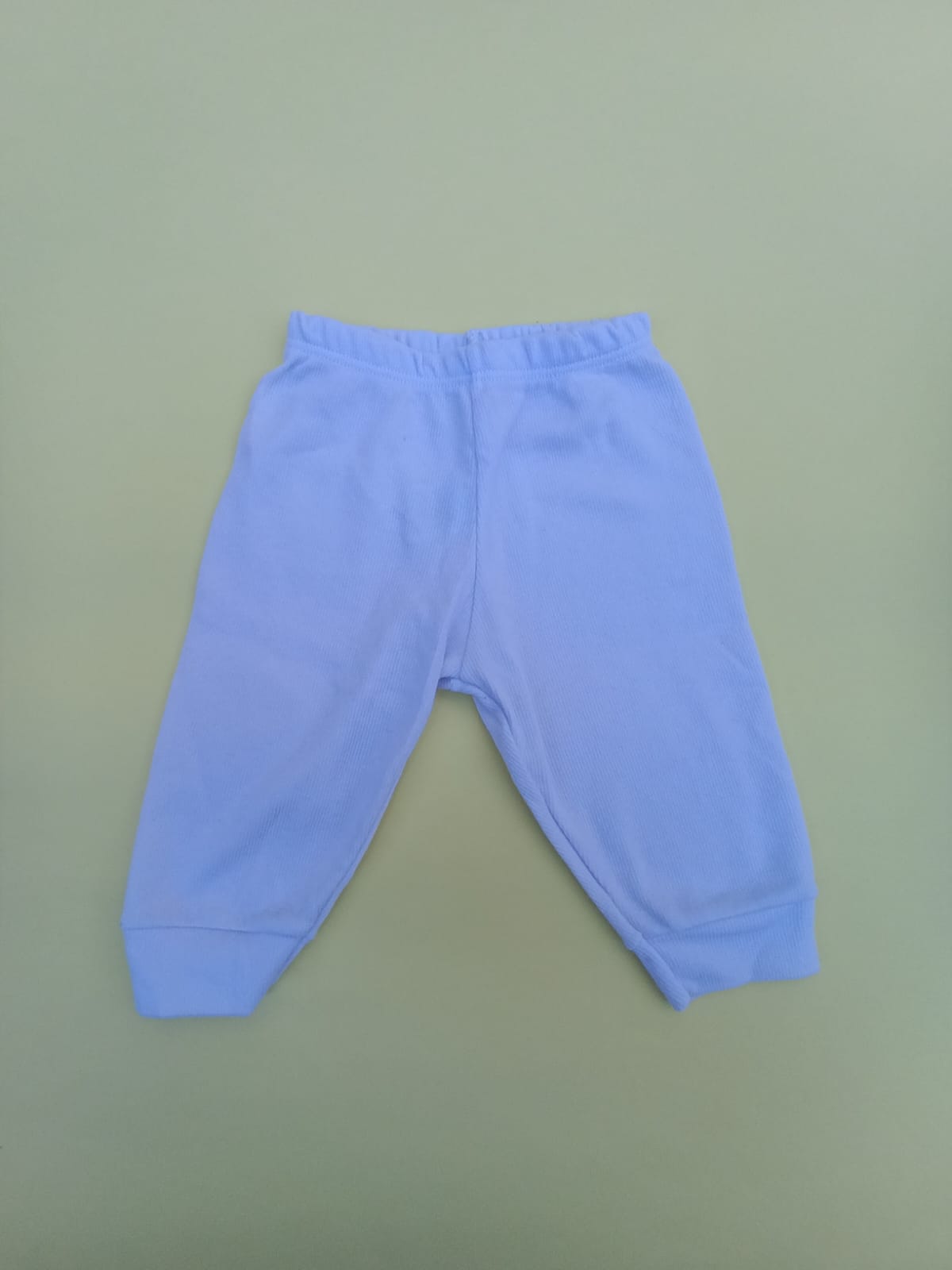 Calça Branca - Tam 1-3 M